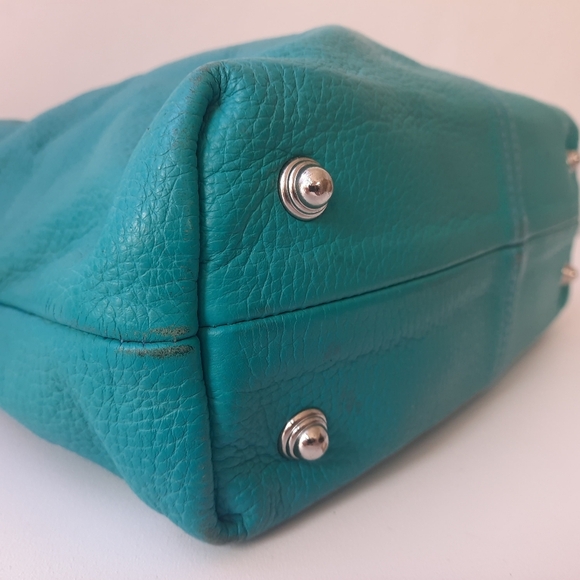 3 Interchangeable Straps KATIE KALSI Handpainted Leather Bucket Shoulder Bag - Picture 11 of 14